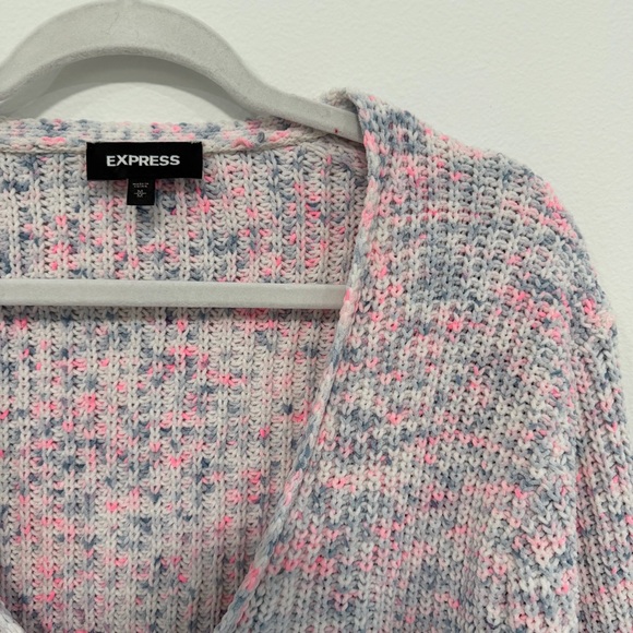Express Cotton Candy Knit Sweater - Picture 3 of 7